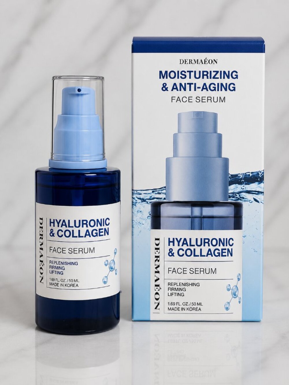 💙 NIB DermaEon Hyaluronic & Collagen Face Serum 50ml 💙